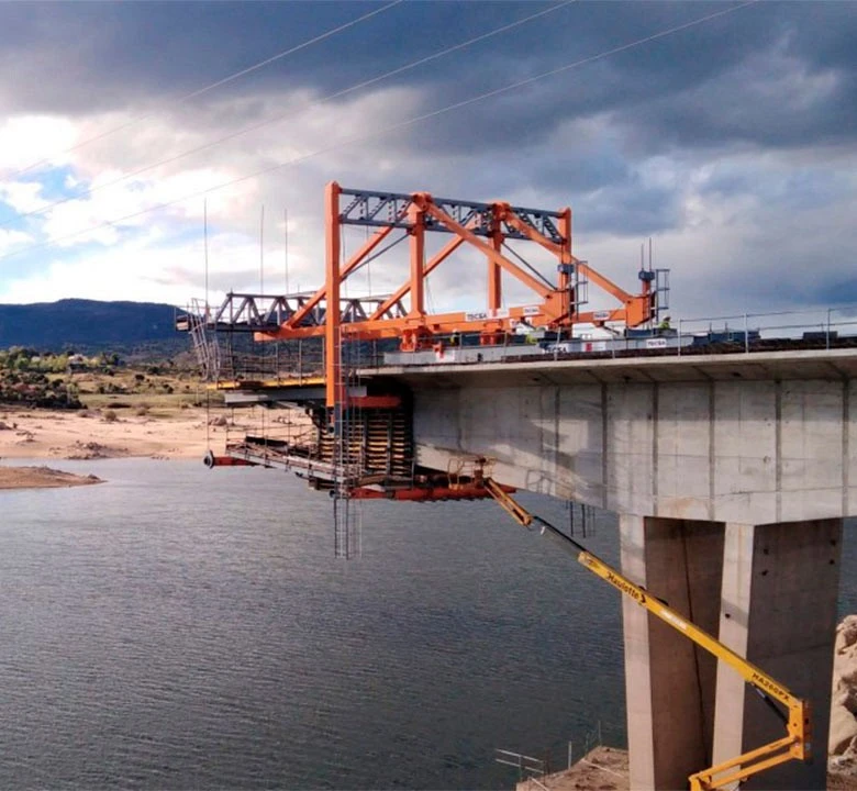 La Gaznata Bridge on the N-403 National Road